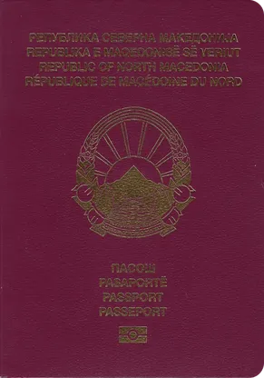 North Macedonia's passport