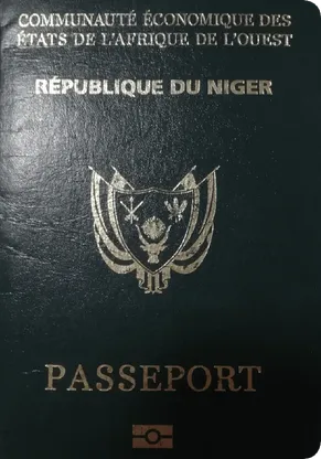 Niger's passport