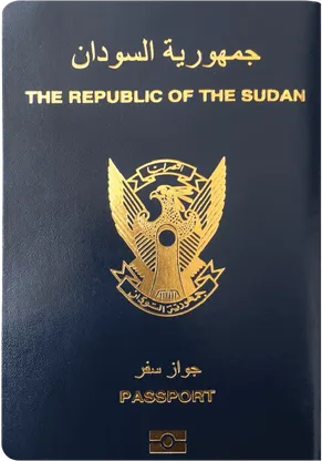 Sudan's passport