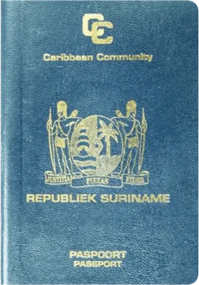 Suriname's passport