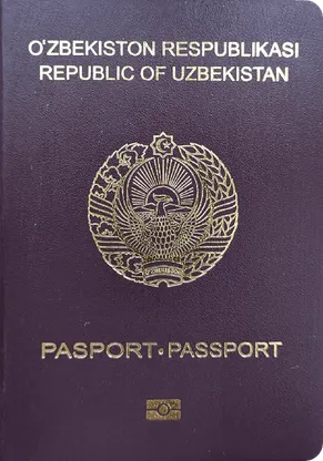 Uzbekistan's passport